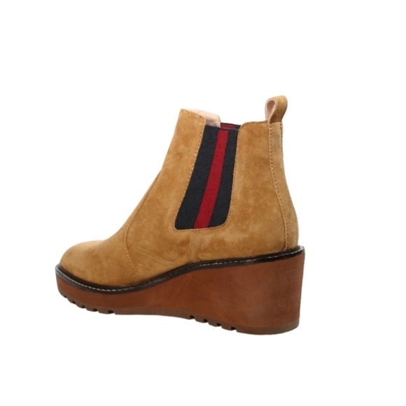 NIB - CECELIA NEW YORK - GEMMA SLIP ON LOW WEDGE BOOT NUTELLA | OFFERS WELCOME! - Picture 5 of 8